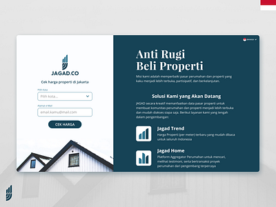 JAGAD Desktop Landing Page INA VAR