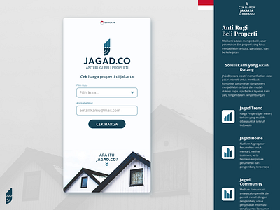 JAGAD Mobile Landing Page INA VAR