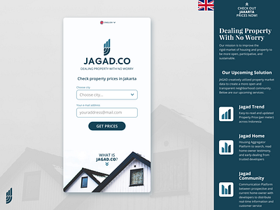 JAGAD Mobile Landing Page ENG VAR
