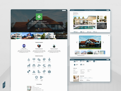 JAGAD Home Residence Page - Desktop app branding concept design logo ux