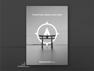 Reizen Poster branding concept design poster print