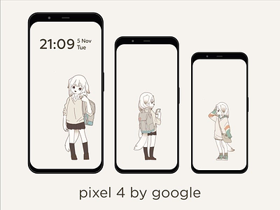 Pixel 4 Mockup SVG android google mockup phone pixel smartphone