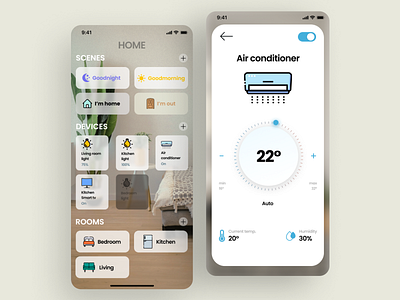 Smarthome app art design furniture graphic design minimal smart smart home smarthome ui uidesign ux