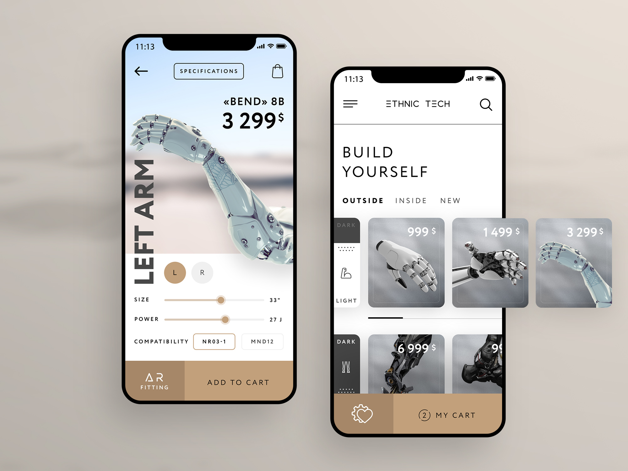 Human Augmentation Store By Vadim Artitype On Dribbble                         