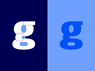(g)rid behind the scenes font g glyph grid layout letter lowercase sans serif typography