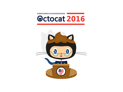 Octocat For Prez 2016