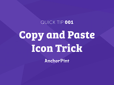 Copy And Paste Icon Trick illustrator photoshop sketch tip trick video