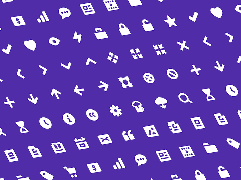 UI Icons by Max Burnside on Dribbble