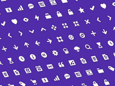 UI Icons design flat icons illustrator svg ui ux