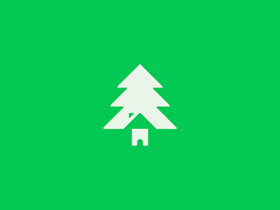 Tree House Logo creation green house logo process video timelapse tree