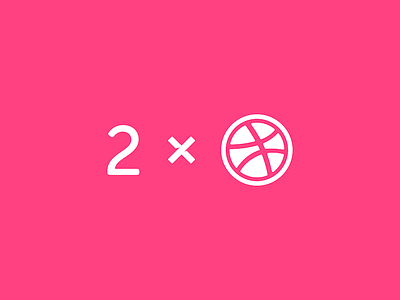 2 Dribbble Invites add dribbble invitation invite join shot