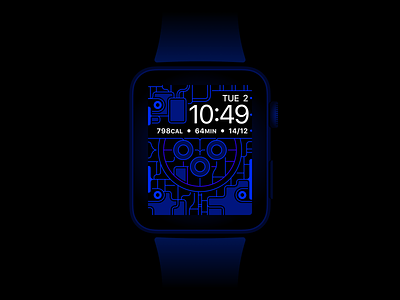 Apple Watch X-Ray Wallpaper (Free Download) by Max Burnside on Dribbble