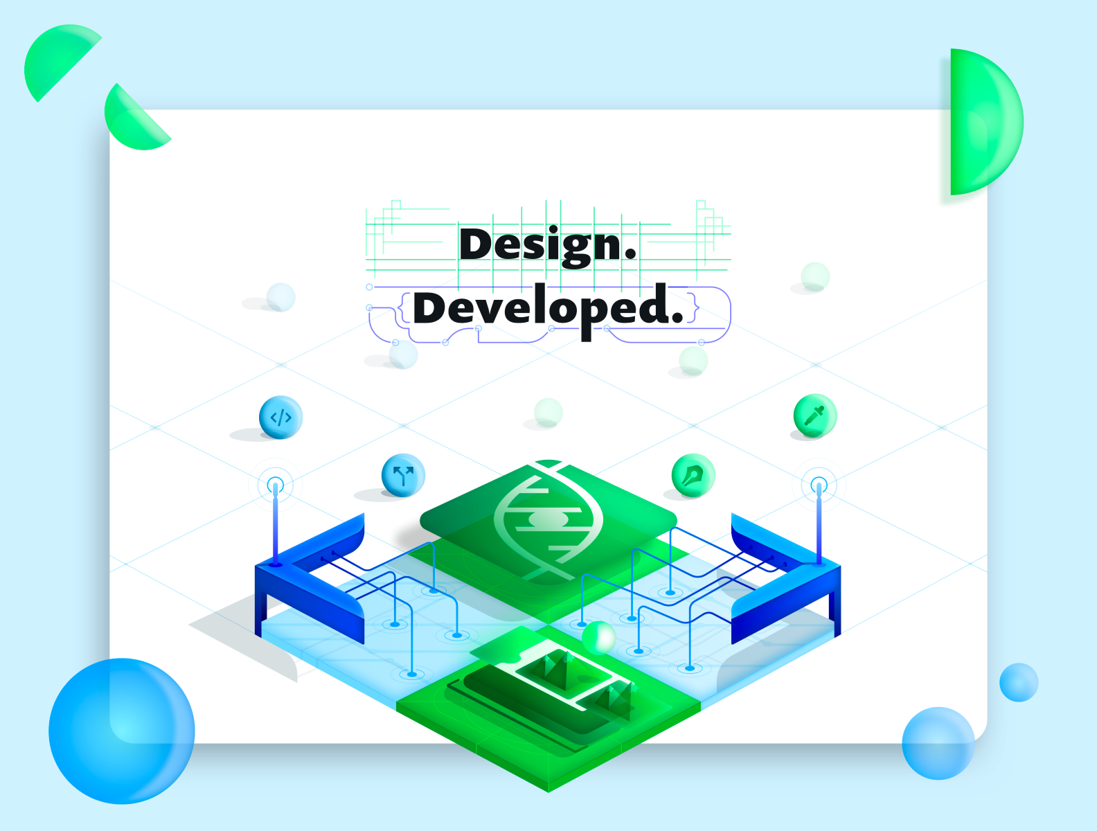 Burnside Agency Marketing Site - Hero Section
