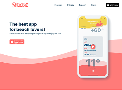 Shoobie app - Website on it's way... app dark mode design iphone shoobie webdesign