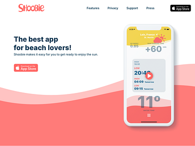 Shoobie app - Website on it's way... app dark mode design iphone shoobie webdesign
