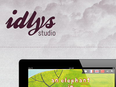 Teasing : IDLYS studio website idlys webdesign