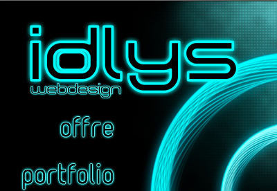 IDLYS [webdesign] TRON style