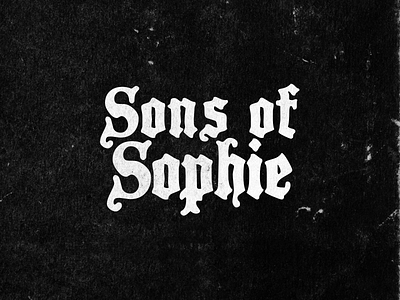 Sons of Sophie logo design