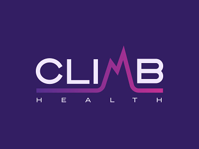CLIMB Health brand brand identity branding logo logo design
