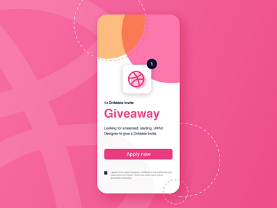 1 Dribbble Invite - Giveaway