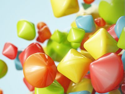 Ula tv ident 3d cinema 4d motion graphic philipp pavlov vray