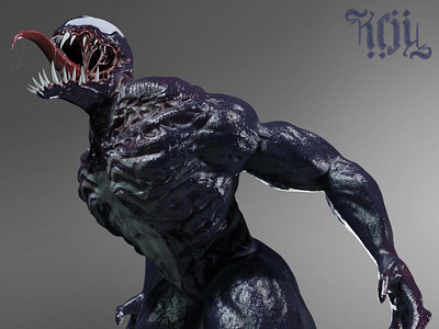 Venom 3D Fanart