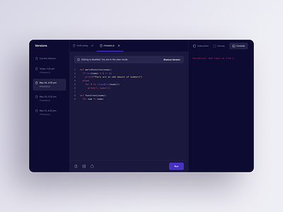 Juni app ─ redesign