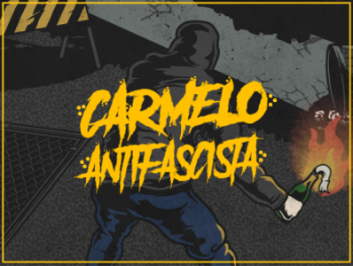 Carmelo Antifascista 1312 acab afab amab anarchism anarchy anarquia barcelona carmelo design police policia