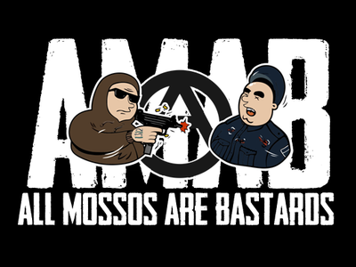 All Mossos Are Bastards 1312 a acab amab anarchism anarquia fdp mossos police policia