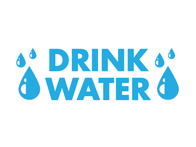 Water blue drink droplets vectors water