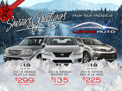 auto dealer direct mail piece advertisement