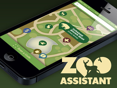 ZOO Assistant (iPhone App Concept) app app design application interface ios ios7 iphone iphone app mobile ui ux