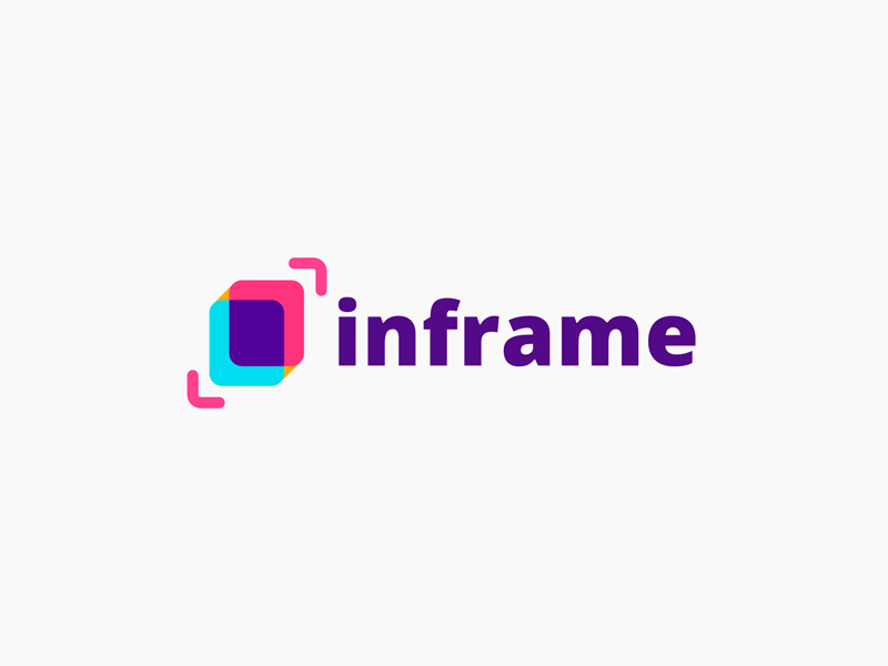InFrame logo animation 2d animation after effects animated gif animation logo logo animation motion design motion graphics