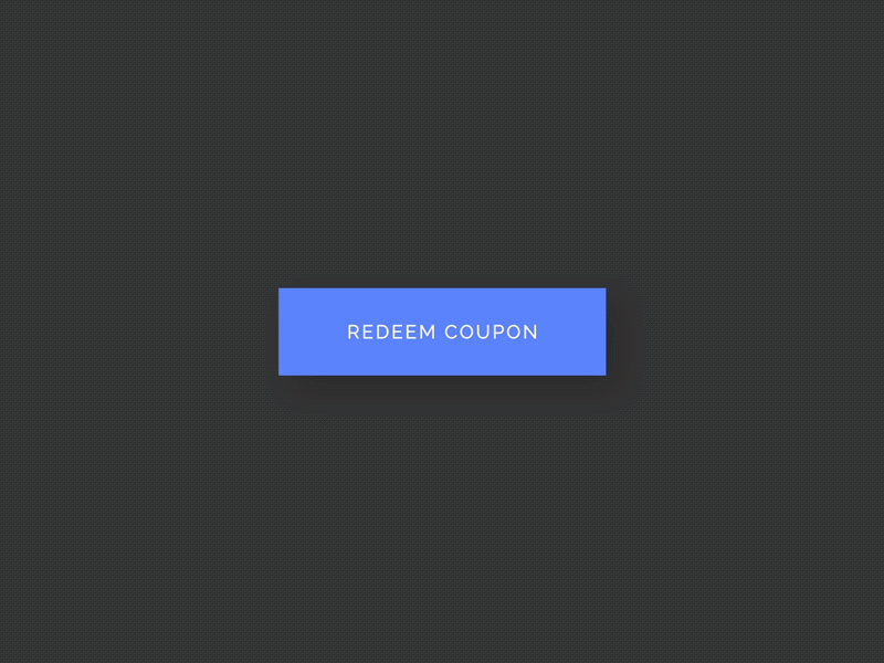 Redeem Coupon // 061 after effects coupon daily dailyui day 061 jerky loading minimal pop up redeem coupon ui ux