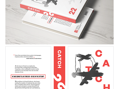 Catch-22 Book Cover Redesign on Behance