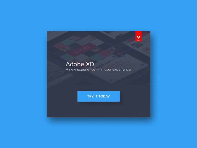 Advertisement // 098 adobe adobe xd advertisement after effects animation dailyui day 098 product web ad