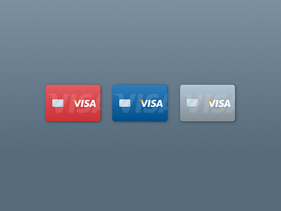 VISA® Prepaid card Icons