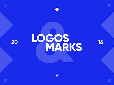 LOGOS & MARKS –– 2016 2016 behance branding corporate identity logo logo collection logos marks project visual identity