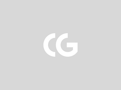 CG branding cg logo logo mark minimal