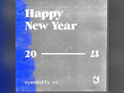 2017 🍻 2017 happy new year ink brayer minimalist new year texture