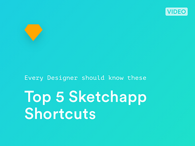 Top 5 Sketchapp Shortcuts 2017 gradient shortcuts skecth sketchapp top 5 sketchapp shortcuts ui ux video youtube