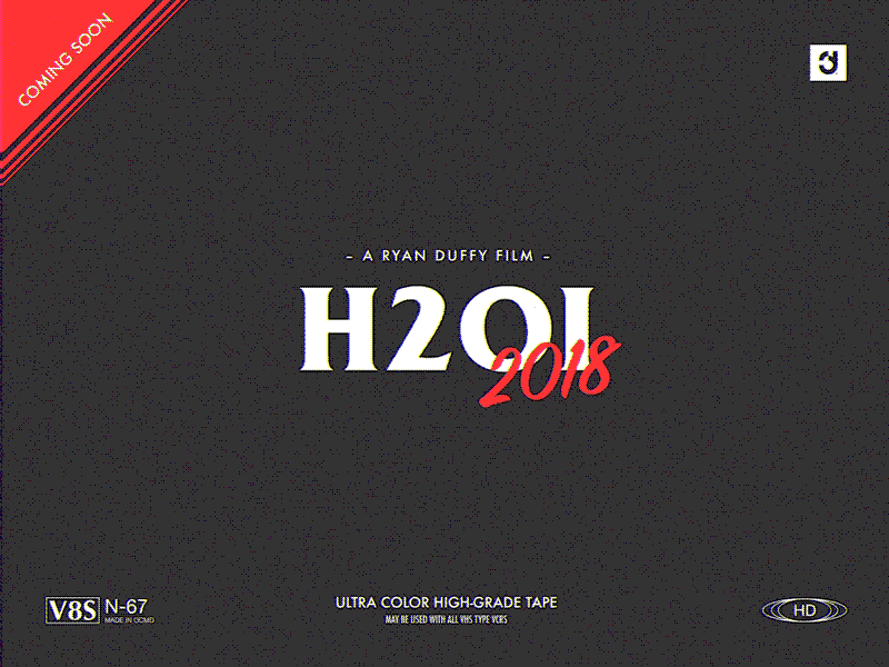 H2Oi 2018 90s branding cars glitchy h2oi hd logo mark ryan duffy static vhs video video production youtube