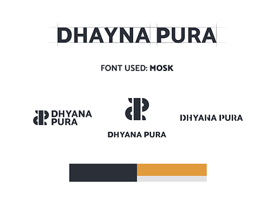 Dhayna Pura Brand brand brand design brand identity branding branding design color palette design font scheme icon logo logo design logodesign logos logotype typography vector