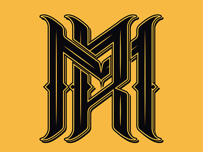 Mr Royal Monogram brand brand and identity branding design icon illustrator lettering logo logo 2d monogram monogram logo type type art typography vector vector artwork