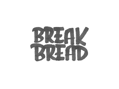 Break Bread Concepts art branding concept art conceptart design draft illustration letter logo sketch vector