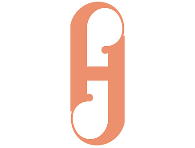 Humblee Rebrand alphabet badge boho branding design h h logo illustration letters logo minimal monogram orange packaging pink typography ui ux vector vector art
