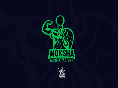 Logo Design: Moksha Muscle Factory