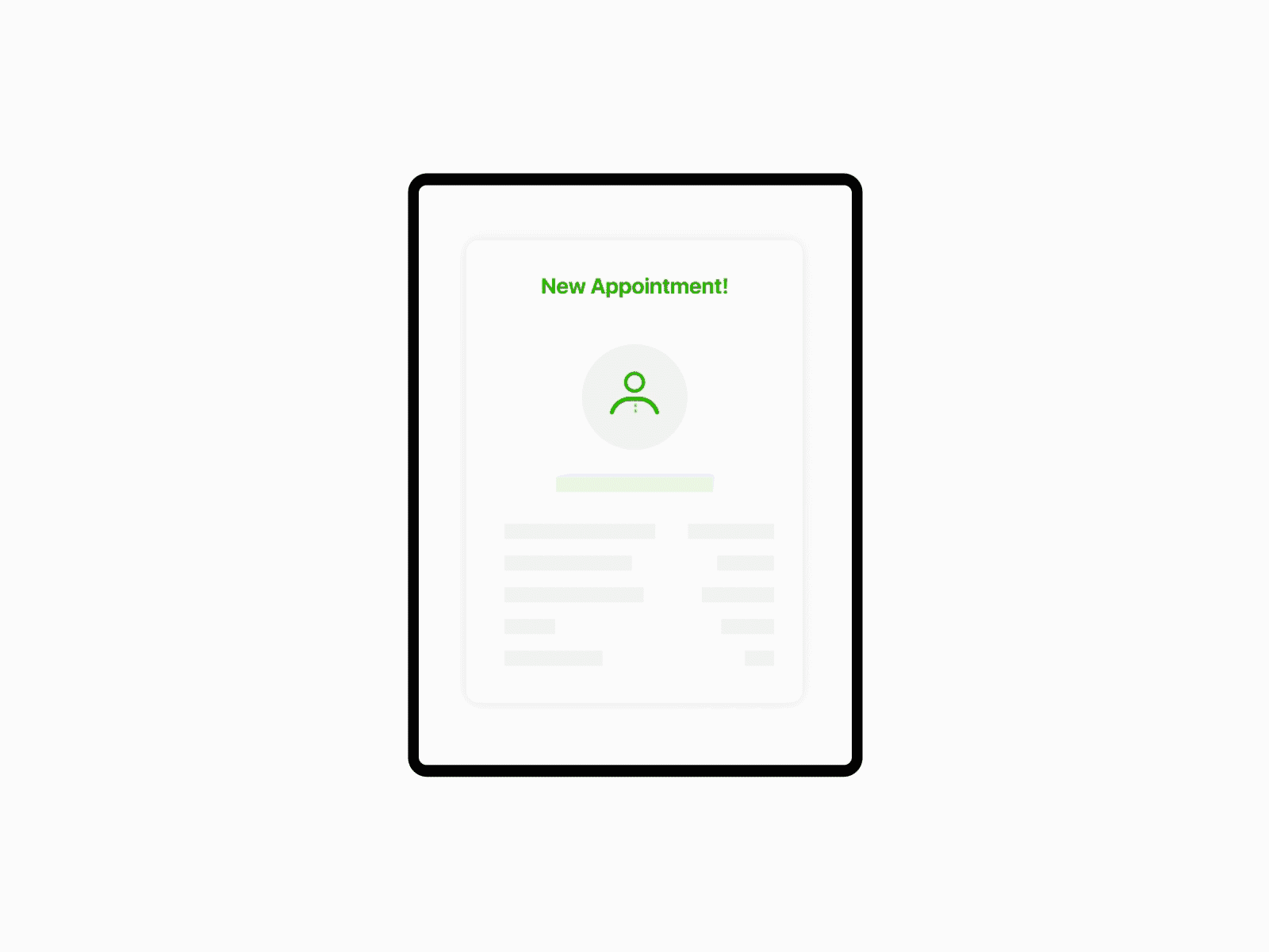 Motion Design: Appointment Notification