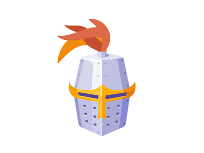 Knight's helmet