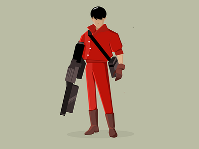 Kaneda Akira akira character characterdesign characters design digitalart drawing illustration kaneda otomo vector